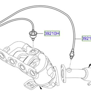 Kia Rio 2017-2020 1.2L Petrol Oxygen Sensor