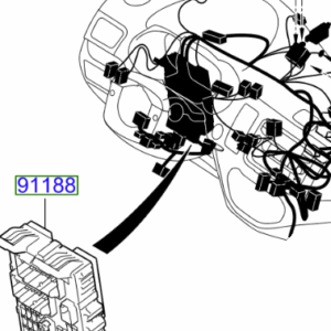 Kia Picanto 2011-2015 Junction Box (Fuse)