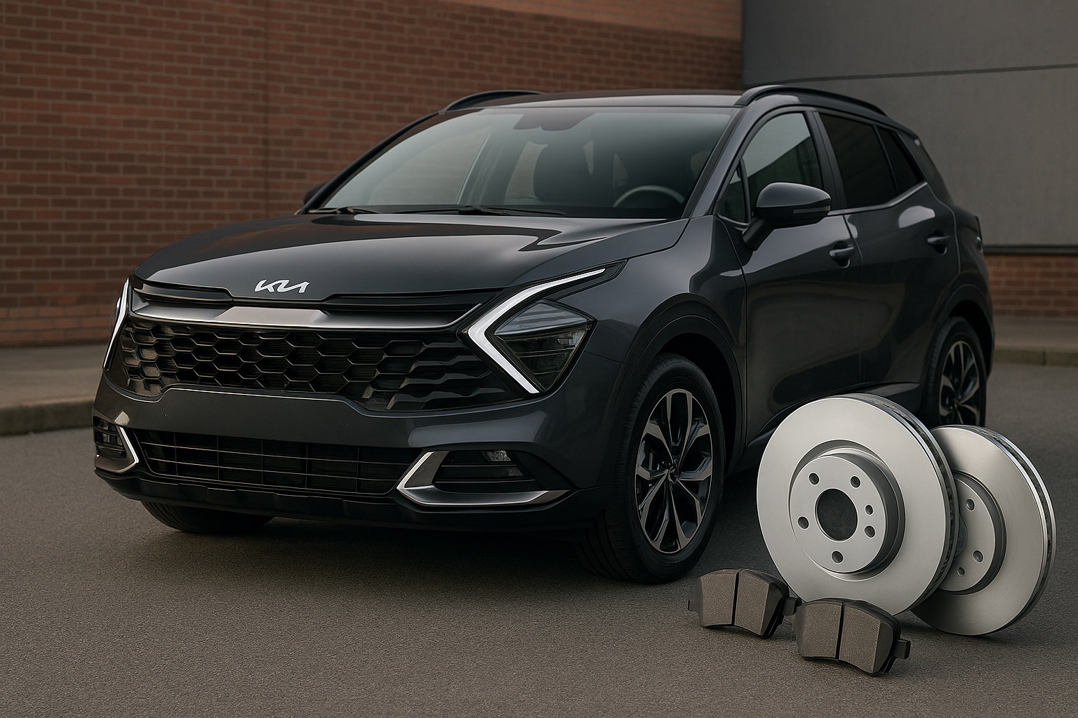 Kia Sportage brake kit Kia Sportage front brake kit Kia Sportage rear brake kit Kia Sportage brake discs and pads genuine Kia parts OEM Kia brake kit Kia Sportage brake replacement Kia Sportage UK Kia braking system Kia Sportage maintenance