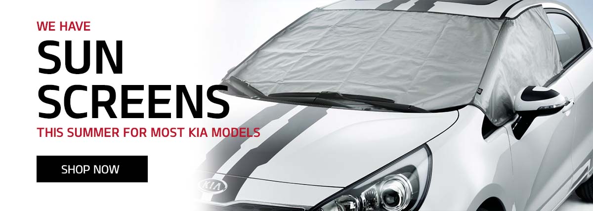 KIA Sun Screen Banner