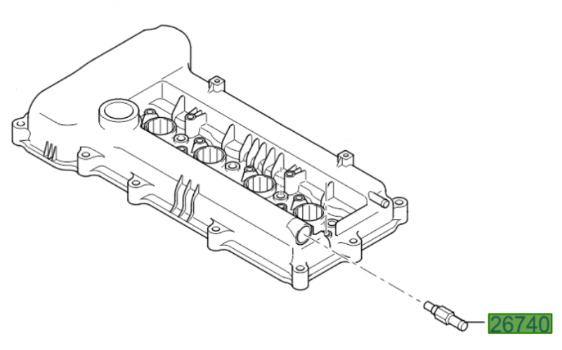 Kia Sportage 2010-2015 Positive Crankcase Ventilation (PCV) Valve ...