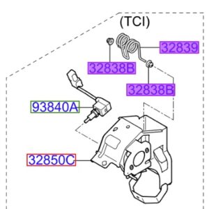 Kia Ceed 2012-2015 Clutch Return Spring