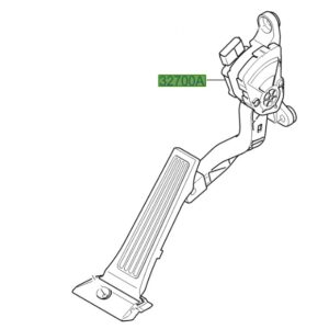 Kia Sportage 2010-2014 Throttle Pedal