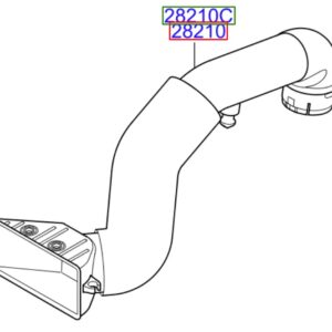 Kia Picanto 2011-2015 Air Intake Pipe / Duct