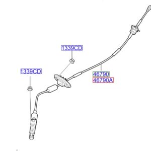 Kia Sportage 2010-2014 Auto Gear Cables