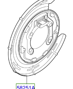 Kia Sportage 2010-2015 Rear Backing Plates