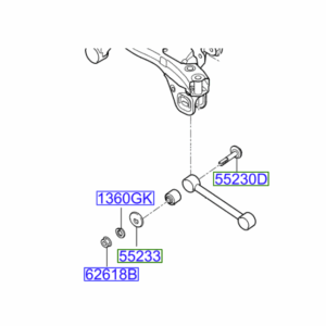 Kia Sportage 2010-2015 Rear Camber Bolt and Washer