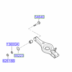 Kia Sportage 2010-2015 Rear Camber Bolt and Washer Lower Arm