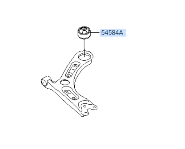 Kia Optima 2016-2018 Front Wishbone Rear Bush