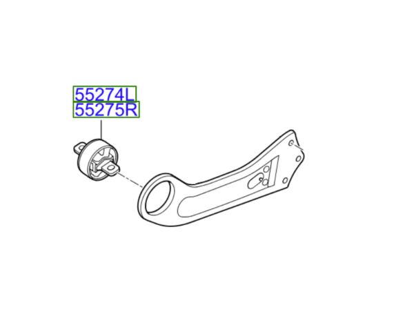 Kia Sportage 2018 - 2022 Rear Trailing Arm Bush