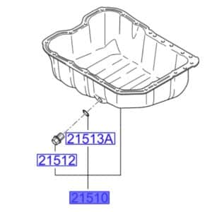 Kia Carens (2006-2012) Oil Sump