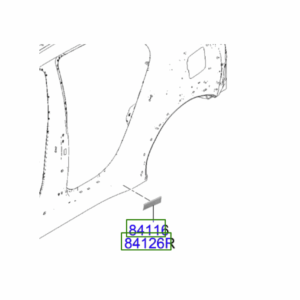 Kia Niro 2022-Onward Sill Stone Chip Foil