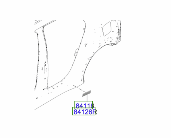Kia Niro 2022-Onward Sill Stone Chip Foil