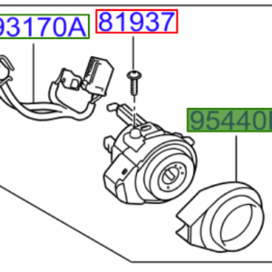 Kia Ceed 2012-2015 Ignition Coil Antenna