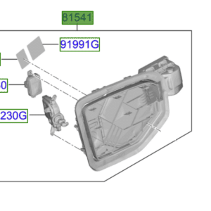 Kia EV4 Hatchback Charge Port Door