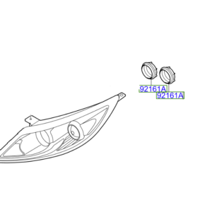 Kia Sportage 2010-2015 Headlamp Dust Cover