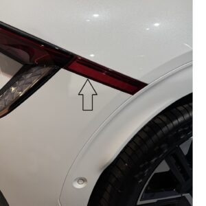 Kia EV6 Rear Quarter Reflector