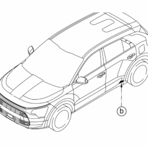Kia Niro 2022-Onward Rear Door Stone Chip Foil