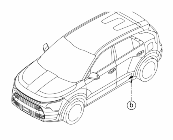 Kia Niro 2022-Onward Rear Door Stone Chip Foil