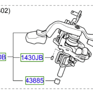 Kia Picanto 2011-2015 Gear Selector Control