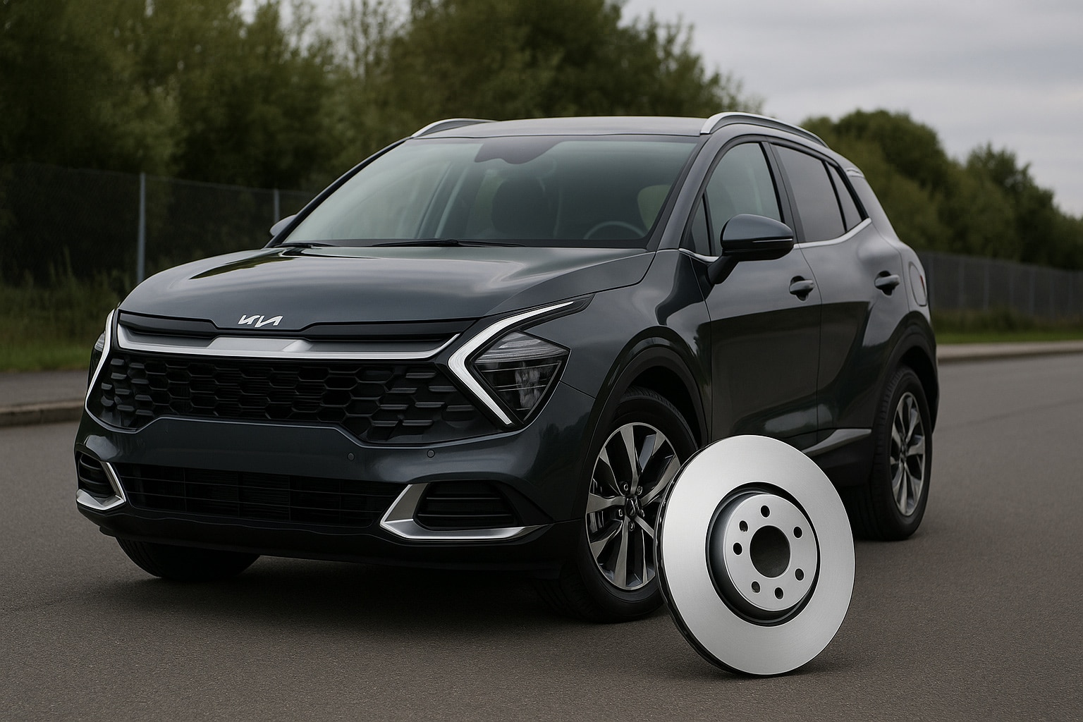 genuine Kia brake discs