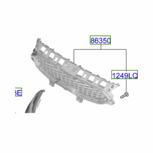 Kia Ceed 2018-2020 Front Upper Grill