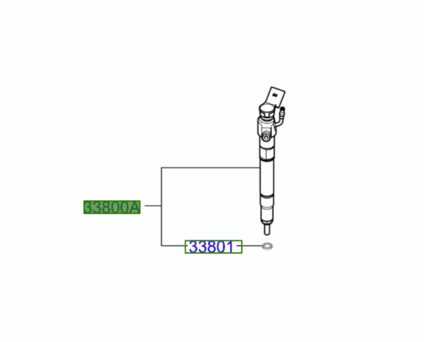 Kia Sportage 2018-2022 Diesel Fuel Injector