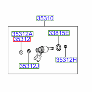 Kia Sportage 2018 2022 Injector (Petrol)