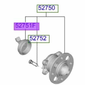Kia Stonic 2016-2020 Rear ABS Sensor