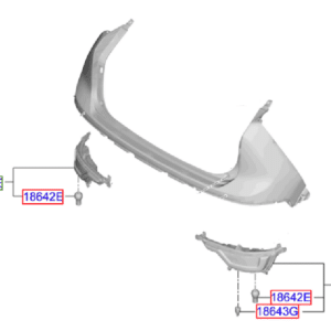 Kia Niro 2022-Onward Rear Fog Lamp
