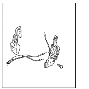 Kia Carens 2006-2012 Front Door Latch