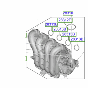Kia Picanto 2017-2020 Intake Manifold