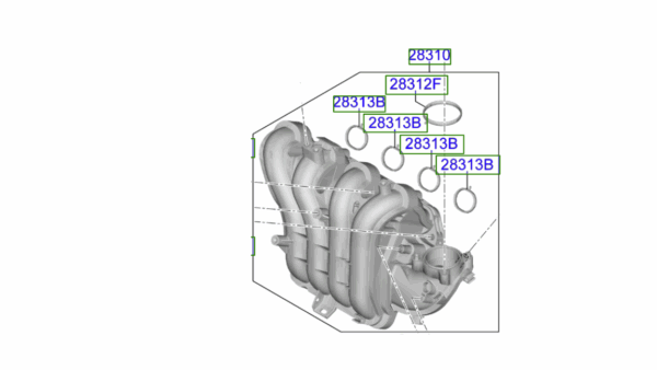 Kia Picanto 2017-2020 Intake Manifold
