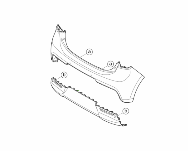 Kia Rio 2016-2020 Rear Parking Sensor