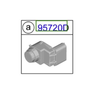 Kia ProCeed 2018-2020 Rear Parking Sensor