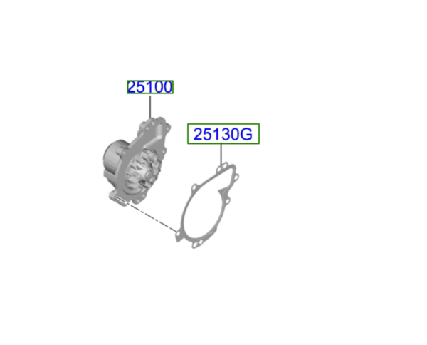 Kia Ceed 2018-2020 Water Pump and Gasket