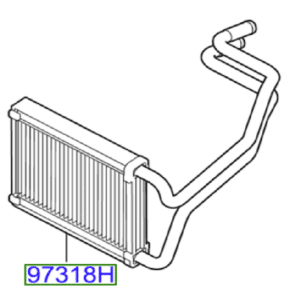 Kia Soul 2008-2011 Heater Matrix