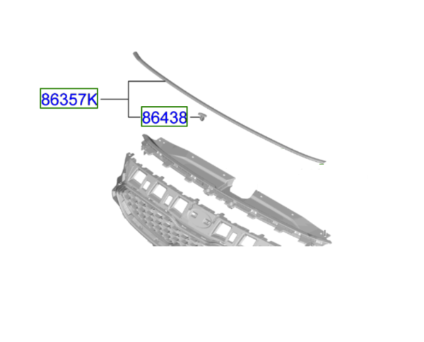 Kia Ceed 2018-Present Bonnet Seal