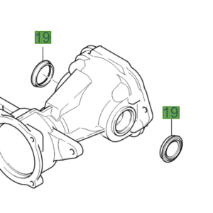 Kia Sportage (2004-2006) Rear Diff Output Drive Shaft Seal