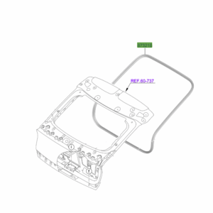Kia EV6 Rear Tailgate Aperture Seal