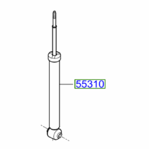 Kia Picanto 2011-2015 Rear Shock Absorber