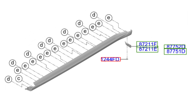 Kia ProCeed 2020-Present Side Sill Moulding