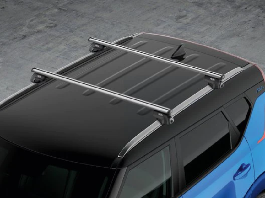  Kia Soul EV -Presente barras de techo de aluminio
