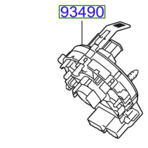 Kia Sportage 2016-2018 Clock Spring