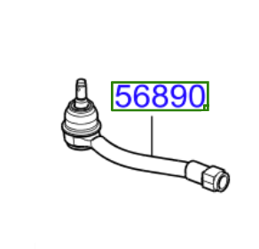 Kia Rio 2006-2011 Track Rod End