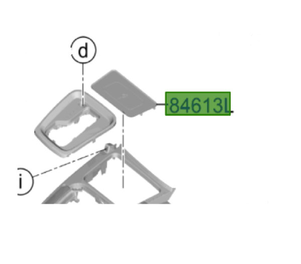 Kia Ceed 2020-Present Storage Tray