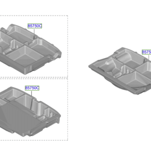 Kia Sportage 2021-Present Luggage Compartment Tray
