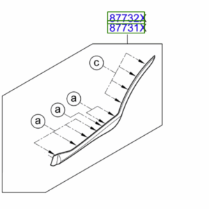 Kia Stonic Rear Door/Arch Trim