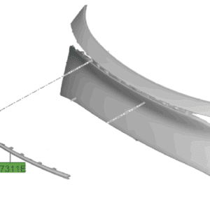 Kia Sportage 2021-Present Tailgate Trim