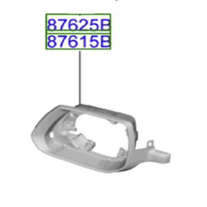 Kia Niro 2022-Onward Wing Mirror Trim